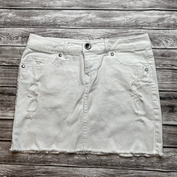 mudd jean shorts mid rise girls size 16 fits a